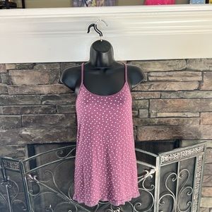 Aerie polka dot long legging workout or casual tank Small